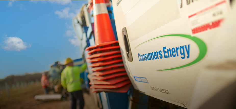 Consumers Energy truck